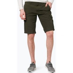 Spodenki i szorty męskie: BOSS Casual – Spodenki męskie – Schwinn5-Shorts, zielony