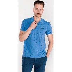 Pepe Jeans Sergio Polo Koszulka Niebieski. Niebieskie podkoszulki męskie Pepe Jeans, s, bez wzorów, z bawełny, polo, bez rękawów. Za 266,95 zł.
