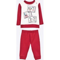 Blukids - Komplet dziecięcy 68-98 cm. Brązowe spodnie chłopięce Blukids, bez wzorów, z bawełny. W wyprzedaży za 34,90 zł.