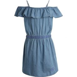 Sukienki dziewczęce z falbanami: Kaporal FYLOU Sukienka jeansowa blue