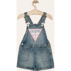 Guess Jeans - Kombinezon dziecięcy 118-175 cm. Niebieskie kombinezony dziewczęce Guess Jeans, z nadrukiem, z elastanu, bez rękawów. Za 219,90 zł.