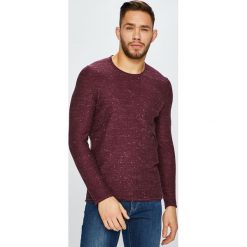 Joop! - Sweter. Brązowe swetry klasyczne męskie marki JOOP!, s, z bawełny, z okrągłym kołnierzem. Za 429,90 zł.