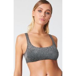 NA-KD Swimwear Góra bikini Sparkle Sporty - Silver. Szare bikini NA-KD Swimwear. Za 100,95 zł.