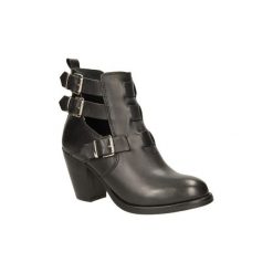 Botki Bronx BOTKI 33620-G-01. Szare botki damskie marki Bronx, bez obcasa, bez zapięcia. Za 159,99 zł.