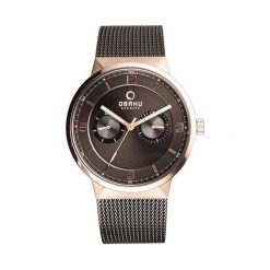 Obaku V170GMVBMB - Zostań stałym klientem i kupuj jeszcze taniej. Szare zegarki męskie marki Obaku. Za 711,00 zł.