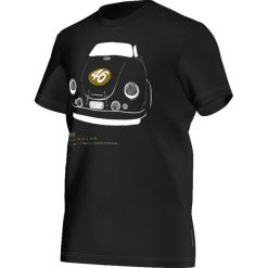 Koszulki sportowe męskie: Adidas Koszulka męska T-Shirt Porsche 356 czarna r. XS (S00365)