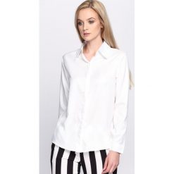 Koszule wiązane damskie: Biała Koszula Elegant White
