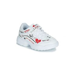 Buty Dziecko Primigi DISSY. Białe trampki dziewczęce Primigi, bez wzorów, bez zapięcia. Za 209,00 zł.