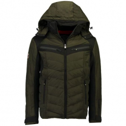 Stone Goose Kurtka Męska Burata L Khaki. Brązowe kurtki męskie Stone Goose, m, bez wzorów, bez kaptura. W wyprzedaży za 273,00 zł.