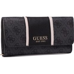 Duży Portfel Damski GUESS - Cathleen (SG) Slg SWSG77 37650 COAL. Czarne portfele damskie Guess, z aplikacjami, ze skóry ekologicznej. Za 279,00 zł.