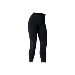 Legginsy do jogi. Czarne legginsy damskie DOMYOS, s, z elastanu. Za 129,99 zł.