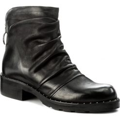 Botki EVA MINGE - Tomasa 2D 17JS1372270EF 101. Czarne buty zimowe damskie marki Eva Minge, z nubiku. W wyprzedaży za 309,00 zł.