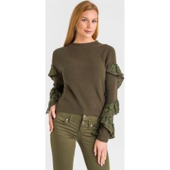 SWETER Liu Jo. Swetry damskie Liu Jo, l, bez wzorów, biznesowe, bez rękawów, bez kaptura. Za 559,30 zł.