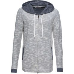 Bluza rozpinana bonprix ciemnoniebieski melanż. Niebieskie bluzy damskie bonprix, bez wzorów, bez rękawów, bez kaptura. Za 59,99 zł.