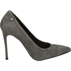 Czółenka - 5043 892 GRIG. Szare buty ślubne damskie Venezia, ze skóry. Za 189,00 zł.