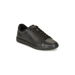 Buty Lacoste CARNABY EVO 319 9. Czarne trampki męskie Lacoste, bez wzorów, bez zapięcia. Za 469,00 zł.