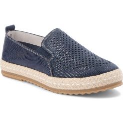 Espadryle damskie: Espadryle LANQIER – 42C1772 Granatowy