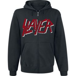 Slayer Ghost Of War Bluza z kapturem rozpinana czarny. Czarne bluzy męskie rozpinane marki Slayer, l, z nadrukiem, z kapturem. Za 144,90 zł.
