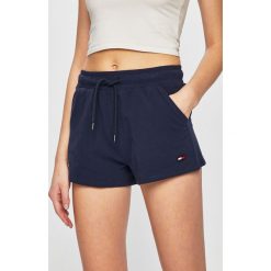 Tommy Hilfiger - Szorty. Szare szorty damskie TOMMY HILFIGER, s, bez wzorów, z elastanu, casualowe. Za 179,90 zł.