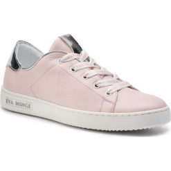 Sneakersy EVA MINGE - EM-10-05-000093 121. Różowe półbuty damskie Eva Minge, ze skóry ekologicznej. W wyprzedaży za 239,00 zł.