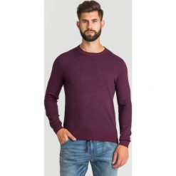 SWETER NIDAL Joop! Collection. Szare swetry męskie Joop! Collection, m, z aplikacjami, z dzianiny, z okrągłym kołnierzem, bez kaptura. Za 599,00 zł.