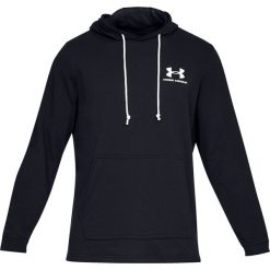 Under Armour Sportstyle Terry Hoodie 1329291-001. Czarne bluzy męskie Under Armour, s, bez wzorów, z bawełny, bez kołnierzyka, bez rękawów, bez kaptura. W wyprzedaży za 179,99 zł.