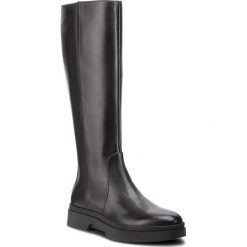 Oficerki GEOX - D Myluse D D849WD 00043 C9999 Black. Czarne kozaki damskie Geox, ze skóry ekologicznej, bez obcasa, na obcasie, bez zapięcia. W wyprzedaży za 479,00 zł.