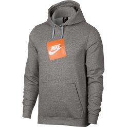 Bluza Nike NSW HBR Hoodie Fleece (928719-063). Szare bluzy męskie Nike, m, bez wzorów, z bawełny, bez kołnierzyka, bez rękawów, bez kaptura. Za 161,99 zł.
