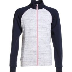 Hummel VICTORIA ZIP JACKET Bluza rozpinana whisper white melange. Szare bluzy chłopięce marki Hummel, z bawełny. W wyprzedaży za 132,30 zł.
