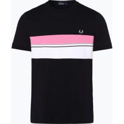 Fred Perry - T-shirt męski, niebieski. Niebieskie t-shirty męskie Fred Perry, m, w paski, bez kołnierzyka. Za 279,95 zł.