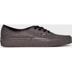 Vans - Tenisówki. Czarne tenisówki damskie marki Vans, z gumy, na sznurówki. W wyprzedaży za 269,90 zł.