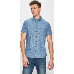 Blend - Koszula. Niebieskie koszule męskie Blend, s, w kwiaty, z bawełny, casualowe, button down, z krótkim rękawem. W wyprzedaży za 89,90 zł.