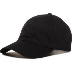 Czapka z daszkiem CALVIN KLEIN - Ck Ny Bb Cap K50K505440 BAX. Czarne czapki męskie Calvin Klein, bez wzorów, z bawełny. Za 159,00 zł.