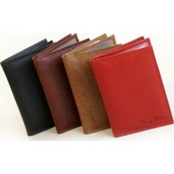 Etui skórzane na dokumenty. Etui męskie Money Maker, ze skóry. Za 39,00 zł.