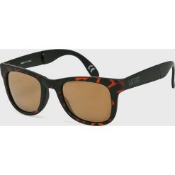Vans - Okulary VN000UNK1RE1. Pomarańczowe okulary przeciwsłoneczne męskie marki Vans, owalne. W wyprzedaży za 69,90 zł.