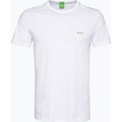BOSS Athleisure - T-shirt męski – Tee, biały. Białe t-shirty męskie BOSS Athleisure, m, bez wzorów, z bawełny, bez kołnierzyka. Za 699,95 zł.