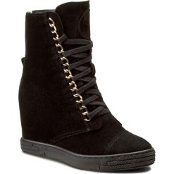 Buty zimowe damskie: Botki ROBERTO – 534 Cz. Wel.