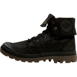 Palladium WAX Botki sznurowane black. Szare botki damskie sznurowane marki Palladium, z materiału. Za 379,00 zł.