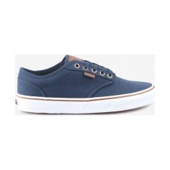 Vans Atwood Tenisówki Niebieski. Niebieskie trampki męskie Vans, bez wzorów, z materiału, bez zapięcia. Za 261,95 zł.