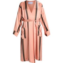 Szlafroki damskie: ASCENO STRIPE ROBE Szlafrok blush bold
