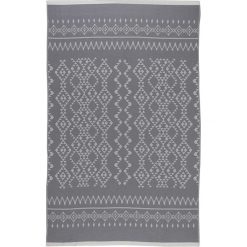 Chusty damskie: Chusta hammam w kolorze antracytowym – 200 x 140 cm