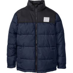 Kurtka zimowa bonprix ciemnoniebieski. Niebieskie kurtki męskie bonprix, na zimę, m, bez wzorów, bez kaptura. Za 239,99 zł.