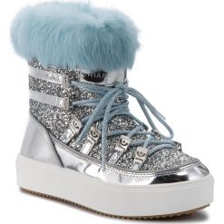 Śniegowce CHIARA FERRAGNI - 18AI-CF2124 Silver. Szare śniegowce damskie Chiara Ferragni, z materiału. Za 1569,00 zł.