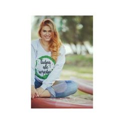 Ładna ale wredna szara gruba z plus size. Szare bluzy damskie marki One mug a day, s, z nadrukiem, z bawełny, bez rękawów, bez kaptura. Za 129,00 zł.