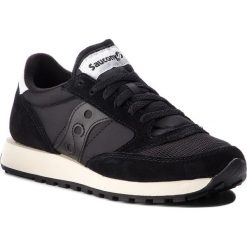 Sneakersy SAUCONY - Jazz Original Vintage S60368-9 Blk/Blk. Czarne półbuty damskie Saucony, na co dzień, bez wzorów, ze skóry, retro, bez obcasa, bez zapięcia. Za 369,00 zł.
