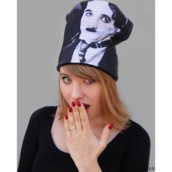 Czapki damskie: Czapka #chaplin