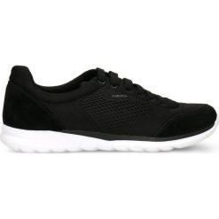 Półbuty GEOX U DAMIAN. Czarne derby męskie Geox, z tkaniny. Za 199,90 zł.