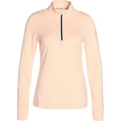 Reebok ZIP Koszulka sportowa beige. Szare topy sportowe damskie marki Reebok, xs, z elastanu. W wyprzedaży za 215,20 zł.