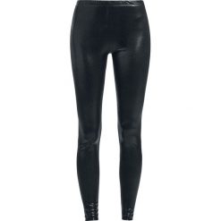 Spodnie damskie: Rock Rebel by EMP Built For Comfort Legginsy czarny
