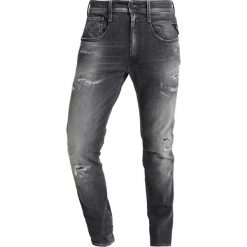 Replay ANBASS Jeansy Slim Fit black denim. Niebieskie jeansy męskie relaxed fit marki Replay. Za 1009,00 zł.